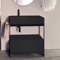 Black Modern  Console Vanity, 35
